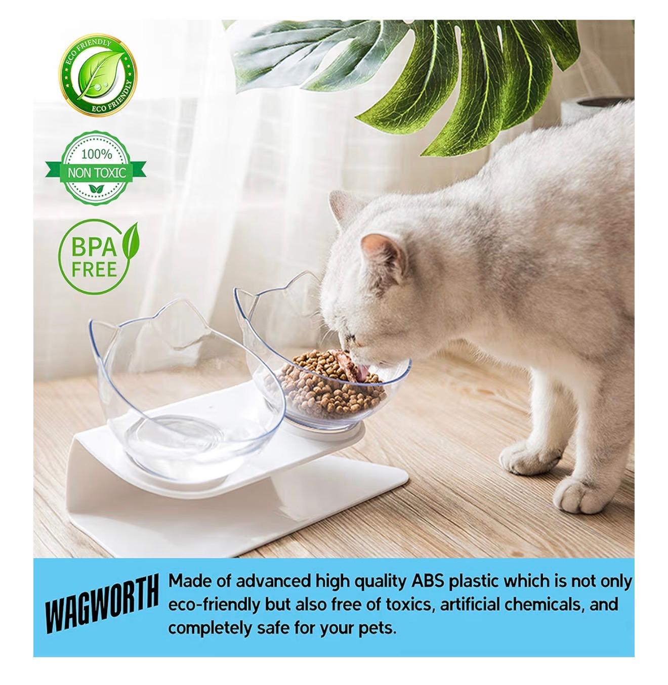 Wagworth Pet Feeding Bowl Set